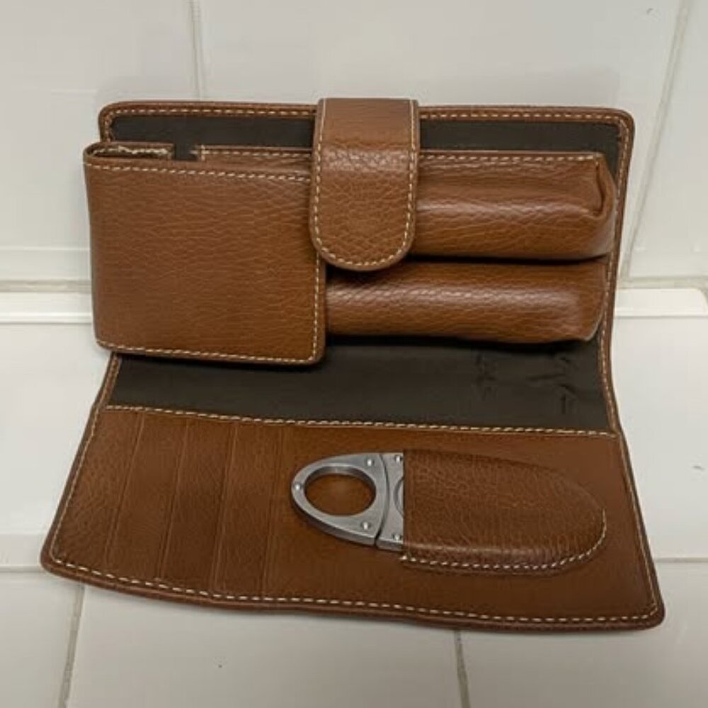 leather cigar holder - Picture 2 of 6